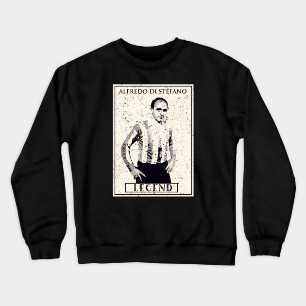 Alfredo Di Stefano Crewneck Sweatshirt by Yopi